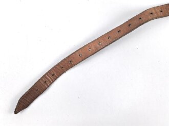 Tornisterriemen Wehrmacht, getragenes Stück, datiert 1942