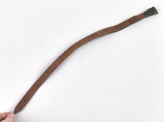 Tornisterriemen Wehrmacht, getragenes Stück, datiert 1941