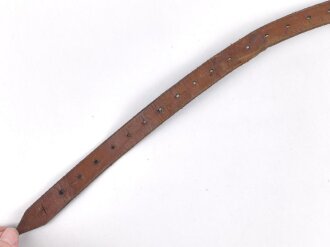 Tornisterriemen Wehrmacht, getragenes Stück, datiert 1941
