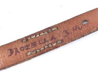 Tornisterriemen Wehrmacht, getragenes Stück