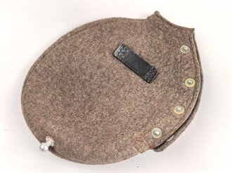 Filzbezug für eine Feldflasche der Wehrmacht