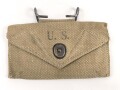 U.S. Army, 1942 dated First aid pouch, model 1924, used.