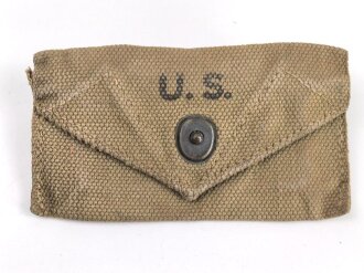 U.S. Army, 1942 dated First aid pouch, model 1924, used.