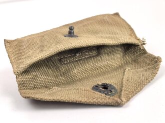 U.S. Army, 1942 dated First aid pouch, model 1924, used.