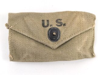 U.S. Army, 1942 dated First aid pouch, model 1924, used.