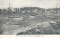 1. Weltkrieg, Ansichtskarte "Blick auf La Ville aus Bois im Frühjahr 1916"