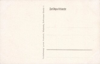 1. Weltkrieg, Ansichtskarte "Ansicht aus Mametz"