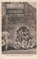 1. Weltkrieg, Ansichtskarte "Lustige Soldaten Gruppe in einem Granatloch"