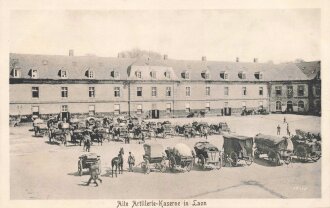 1. Weltkrieg, Ansichtskarte "Alte Artillerie-Kaserne...