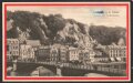 1. Weltkrieg, Ansichtskarte "Dinant a.d. Maas, Brücke mit Teufelsfelsen"