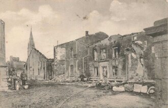1. Weltkrieg, Ansichtskarte "Rouwers"