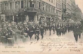 1. Weltkrieg, Ansichtskarte "Gruss aus Berlin!"
