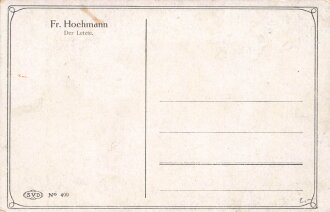 1. Weltkrieg, Ansichtskarte "Fr. Hochmann - Der...