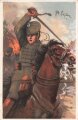 1. Weltkrieg, Ansichtskarte "Prinz Friedrich Karl in Lüttich"