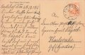 1. Weltkrieg, Ansichtskarte "Prinz Friedrich Karl in Lüttich"