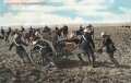 1. Weltkrieg, Ansichtskarte "Artillerie Stellungswechsel"