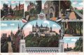 1. Weltkrieg, Ansichtskarte "Burg Hohenzollern"