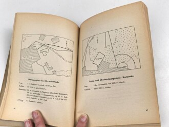 NSFK "Deutschlandsflug 1938 - Flugplatz Lageskizzen", DIN A5, 96 Seiten, gebraucht