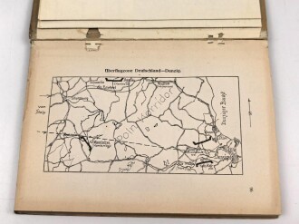 NSFK "Deutschlandsflug 1938 - Flugplatz Lageskizzen", DIN A5, 96 Seiten, gebraucht