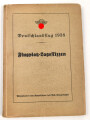 NSFK "Deutschlandsflug 1938 - Flugplatz Lageskizzen", DIN A5, 96 Seiten, gebraucht