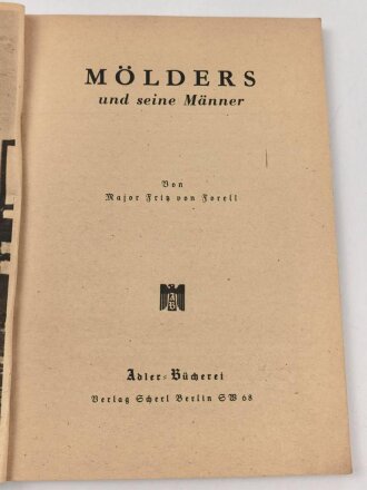 "Mölders und seine Männer", DIN A5, 127 Seiten, gebraucht