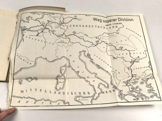 72. I.D. "Kampf unserer Division in Griechenland", DIN A5, 157 Seiten, gebraucht