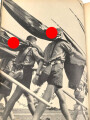 "Adolf Hitlermarsch der deutschen Jugend" Zentralverlag Ernst Eher, datiert 1939, unter DIN A4, 106 Seiten, gebraucht, im Schutzumschlag