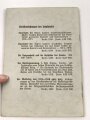 "Das Zeughaus - Amtlicher kurzer Gesamtführer" datiert 1939, DIN A6, 31 Seiten, gebraucht