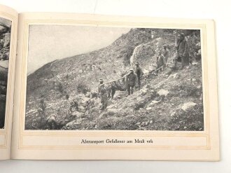 Österreich k.u.k. "Offizielles Kriegsbilderalbum - Weltkrieg 1914-18" Fünfte Folge, DIN A6, gebraucht