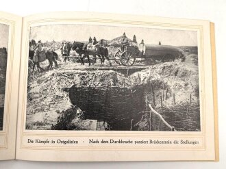 Österreich k.u.k. "Offizielles Kriegsbilderalbum - Weltkrieg 1914-18" Fünfte Folge, DIN A6, gebraucht