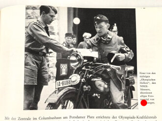 "XI.Olympiade Berlin 1936 Amtlicher Bericht Band I und Band II" über 1200 Seiten, DIN A4, gebraucht