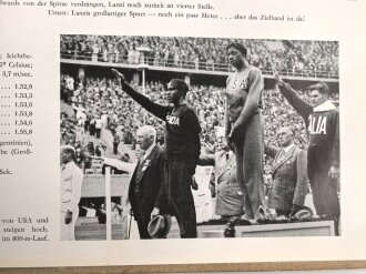 "XI.Olympiade Berlin 1936 Amtlicher Bericht Band I und Band II" über 1200 Seiten, DIN A4, gebraucht