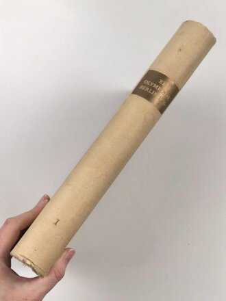 "XI.Olympiade Berlin 1936 Amtlicher Bericht Band I und Band II" über 1200 Seiten, DIN A4, gebraucht