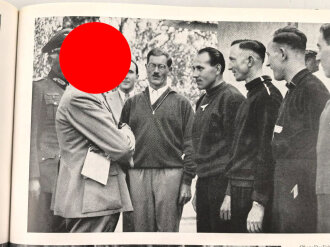 "XI.Olympiade Berlin 1936 Amtlicher Bericht Band I und Band II" über 1200 Seiten, DIN A4, gebraucht