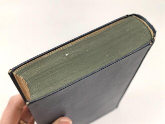 Adolf Hitler "Mein Kampf" blaue Ganzleinenausgabe von 1942 mit Widmung im Schuber