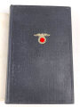 Adolf Hitler "Mein Kampf" Volksausgabe Ganzleinen von 1938, im Schutzumschlag, gebraucht