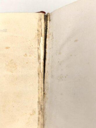 Adolf Hitler "Mein Kampf" rote Ausgabe des Reichsbundes Deutscher Beamten von 1939 im Schutzumschlag, Überreicht von der NSDAP Ortsgruppe Graz Stadt, gebraucht
