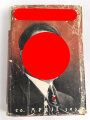 Adolf Hitler "Mein Kampf" rote Ausgabe des Reichsbundes Deutscher Beamten von 1939 im Schutzumschlag, Überreicht von der NSDAP Ortsgruppe Graz Stadt, gebraucht