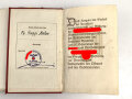 Adolf Hitler "Mein Kampf" rote Ausgabe des Reichsbundes Deutscher Beamten von 1939 im Schutzumschlag, Überreicht von der NSDAP Ortsgruppe Graz Stadt, gebraucht