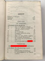 Adolf Hitler "Mein Kampf - Mijn Kamp" blaue Ganzleinenausgabe auf niederländisch, Umschlag fast komplett lose, wasserschaden