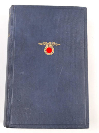 Adolf Hitler "Mein Kampf", blaue Ganzleinenausgabe von 1934