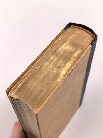 Adolf Hitler "Mein Kampf", Hochzeitsausgabe der Stadt Graz von 1939 im Schuber mit Goldschnitt, die Seite mit der Widmung entfernt