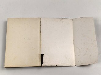 Adolf Hitler " Mein Kampf" 2. Band von 1937, Schutzumschlag vorne fehlt