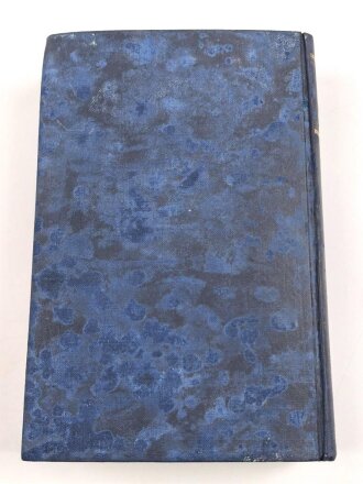 Adolf Hitler "Mein Kampf", blaue Ganzleinenausgabe von 1938, Wasserschaden