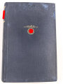 Adolf Hitler "Mein Kampf", blaue Ganzleinenausgabe von 1938, Wasserschaden