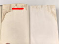 Adolf Hitler "Mein Kampf", blaue Ganzleinenausgabe von 1938, Wasserschaden