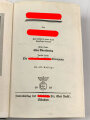 Adolf Hitler "Mein Kampf", blaue Ganzleinenausgabe von 1938, Wasserschaden