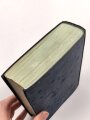 Adolf Hitler "Mein Kampf", blaue Ganzleinenausgabe von 1938, Wasserschaden