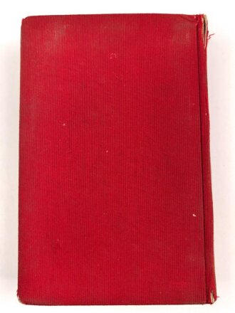 Adolf Hitler "Mein Kampf" rote Ausgabe des Reichsbundes Deutscher Beamten von 1939