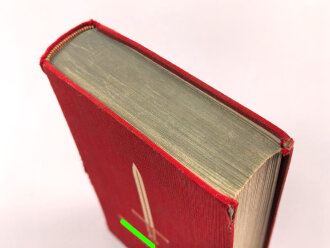 Adolf Hitler "Mein Kampf" rote Ausgabe des Reichsbundes Deutscher Beamten von 1939